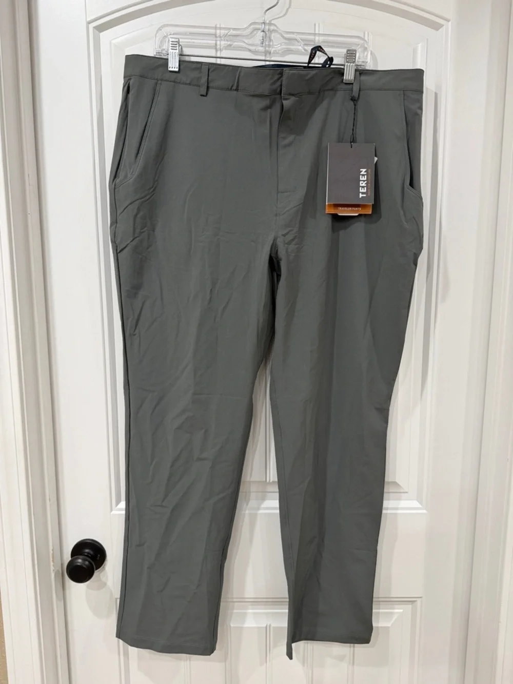 Men's Gray Insect Repellent Teren No Fly Zone Traveler Pant